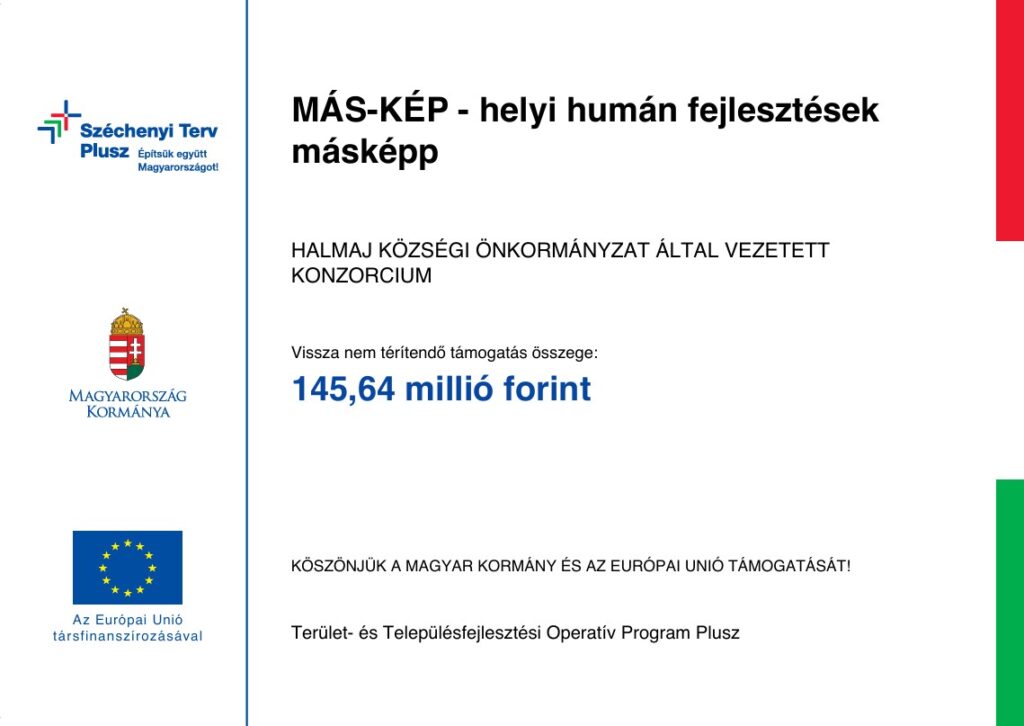 MÁS-KÉP – helyi humán fejlesztések